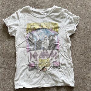 Recycled Karma "Hysteria World Tour" Graphic Tee SZ: S